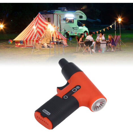 Jet Dry Blower Ventilateur Turbo Portable Mini Recharge USB 120000 RPM avec Accessoires (1/5)