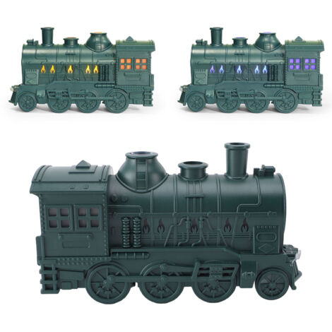 Humi-Sculpture Diffuseur Train 300ml Diffuseur d'Huiles Essentielles Brume Fine avec Minuterie et Détection Automatique pour Bureau Salle (1/5)