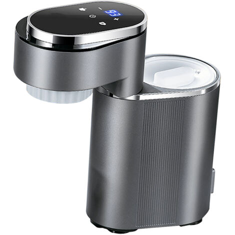 Machine de Café Portable Extraction 9 Bar Haute Pression Brew Dual Hot/Cold avec Écran Tactile Gris 600W 150ml Légère Design Moderne Facile à Nettoyer 213x127x92mm (1/5)