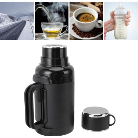 Bouilleur Électrique Automobile 1500ML avec Afficheur LED - Inox 304 Anti-Brûlure Sec et Manette Réglable pour Voiture et Camion (1/5)