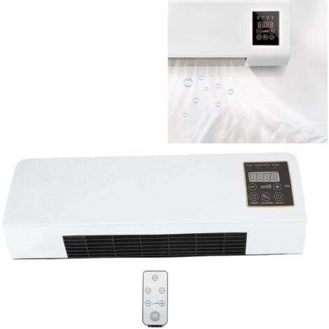 Radiateur mural portable - Vent naturel & chauffage intelligent pour chambre et salle de bain (1/5)