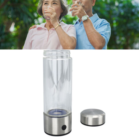 Flacon à Hydrogène Pure - YKS B5 SPE - 420ml Verre Borosilicate - 1100-1680ppb pour Voyage Bureau Maison (1/5)