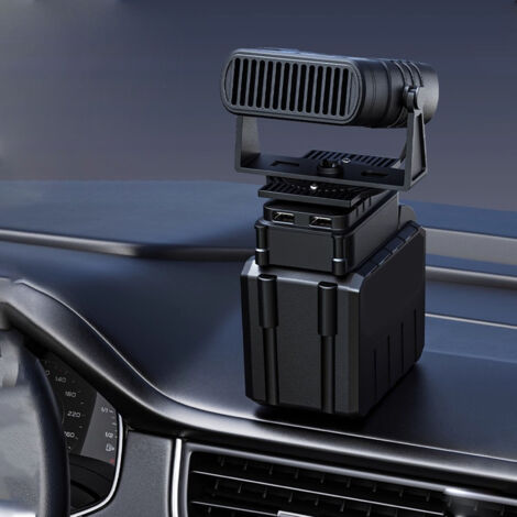 Chauffage automobile cordless portable 170W chauffage rapide dégivreur démystifiant pour pare-brise mains espace chauffage (1/5)