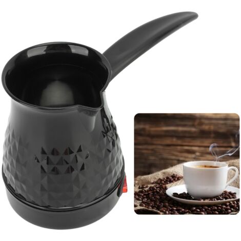 Cafetière Électrique  Modèle 600ml avec Bec Anti-Scald  Poignée Amovible et Chauffage Uniforme en ABS et Acier Inoxydable (1/5)
