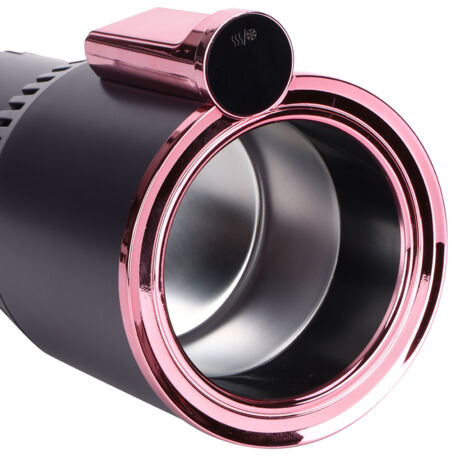 Portable Porte-gobelet chauffant et refroidissant pour voiture - ABS+Alliage d'aluminium - Rose Gold - 114.5x74x166mm - 12V/36W - Température 2℃-70℃ - Bruit 40Db (1/5)