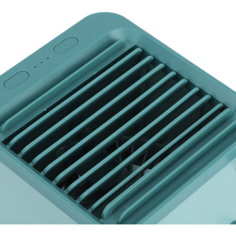Ventilateur Rafraîchisseur USB 200ml avec Pulvérisation et Humidificateur Portable et Silencieux pour Bureau et Dormir (1/5)