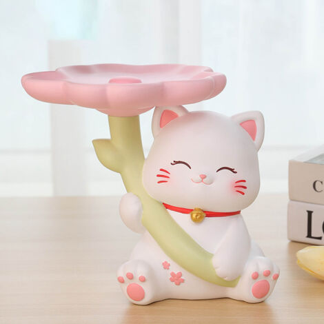 Sculpture Chat Sur Plateau Résine Stable Modèle LUMIE Style Résine 24cm Tableau Entrée
Statue Chat Multifonction Résine Plateau Décor Intérieur Miniature Résine Gris Bureau (1/5)