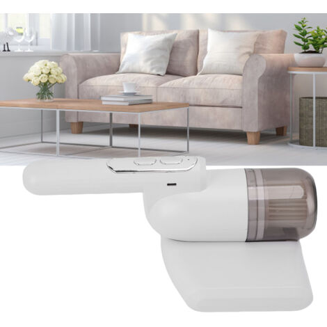 Aspirateur de lit rechargeable USB 10000Pa sans fil, pour matelas, sofa et tapis - Puissant, design compact et facile à utiliser (1/5)