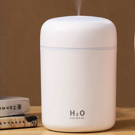 Humidificateur USB LED 7 Couleurs Ambiance Veilleuse pour Voiture Bureau Domestique (1/5)