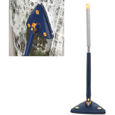 [Balai triangulaire rotatif multifonction] + [Anonyme] + [BPE-130] + [ABS noir et fibre, 130 cm, 360°, extension] (1/5)