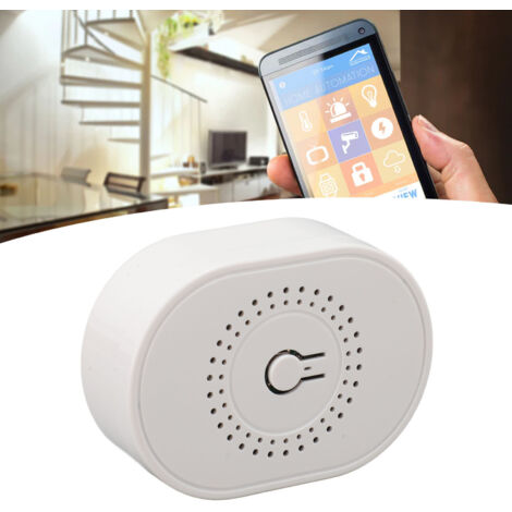 [Module Relais Connecté] Interrupteur WiFi Intelligent avec Timer, Contrôle Vocal et Application pour Maison Intelligente, Compatible Tuya & Smart Life, 16A 100‑240V, PC Ignifuge, 59x42x20mm (1/5)