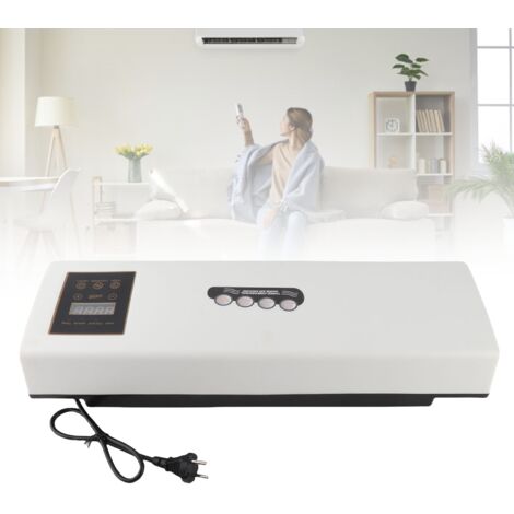 Radiateur mural électrique 1800W PTC avec contrôle à distance et timer (ABS/PP, 55x18.8x11.8cm) pour chambre/salle de bain (1/5)