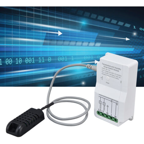 Thermostat WIFI Contrôle Intelligent Électronique pour TUYA Mode Probe 90‑250V Dual Relay Dual Output Smart Life App (1/5)