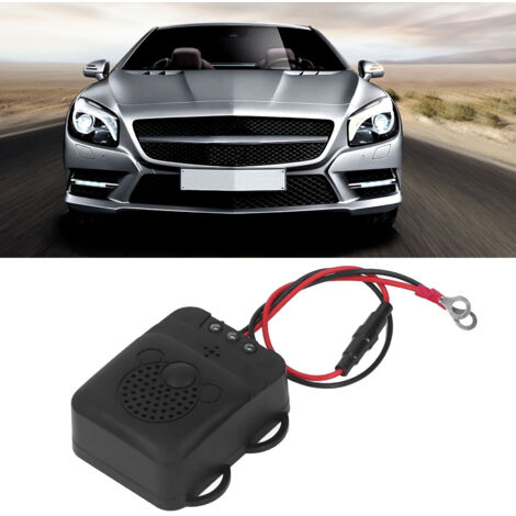 Repousseur de souris ultrasonique professionnel 12V avec strobe flash - Compatible automobile - Couverture 40m² - Matériau ABS - De 3.3"x3.2"x1.6" (1/5)