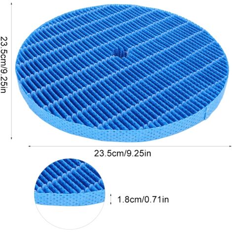 Filtre Humidificateur pour MCK57LMV2-W/ N/R/A, Papier 235mm (1/5)