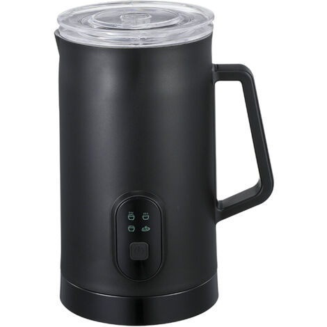 Mousseur à lait électrique 400W 580ml Mousse froide et chaude silence 4 fonctions automatique inox antiadhérent pour café latte cappuccino chocolat (1/5)