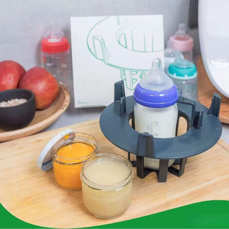 [Partie Accessoire] Bébé Chauffe-Biberon PP Lavable Infant Milk Warming Stand Compatible TM5 TM6