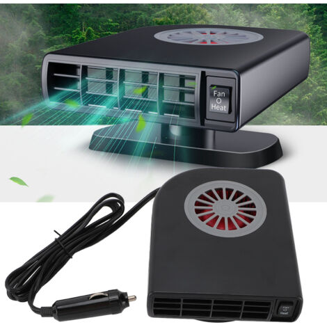 Chauffage d’Appoint pour Automobile 24V 120W Dégivrage Rapide de Vitre Défroster Portable ABS (1/5)