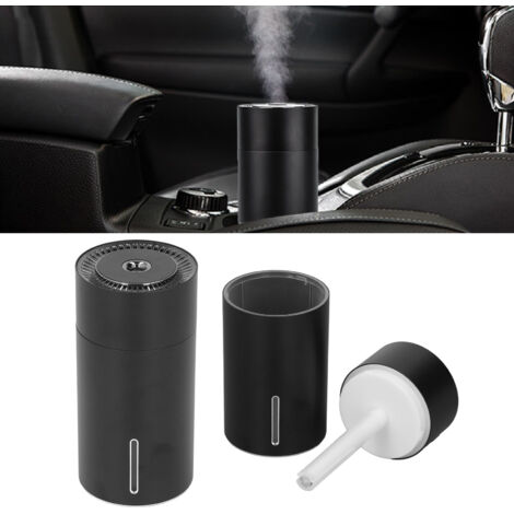Humidificateur USB Mini Portable 260ML Noir 3 Gears Auto-Diffuseur Fragrance Intérieur Véhicle avec Chip Intelligent ABS Zinc Alloy (1/5)