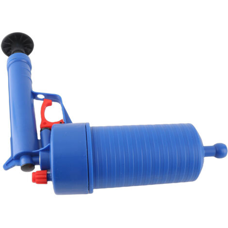 Déboucheur Haute Pression Pneumatique Multi-Usage pour Toilette Salle de Bain Lavabo - 5 Suckers Adaptables - Sans Produits Chimiques (1/5)