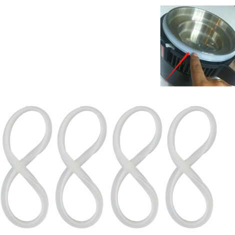 Joint de Distillateur d'eau 4L Silicone Haute Température 4PCS Kit Remplacement Gasket Manomètre (1/5)