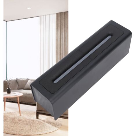 Diffuseur d'Aromathérapie 150ml Humidificateur LED USB Aromes Flamme Colorée Cuve ABS Noir Silencieux (1/5)