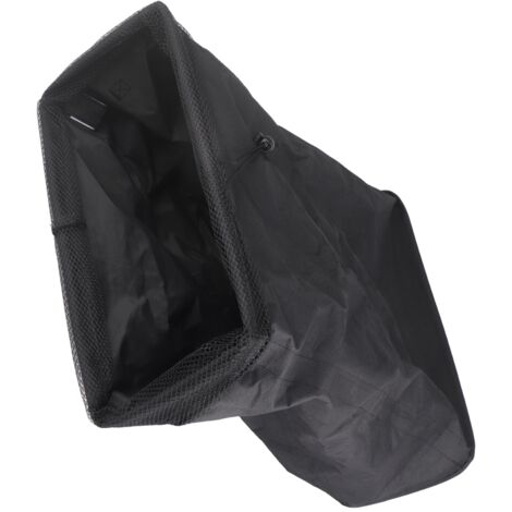 Panier à linge, 4 roues avec handles, Oxford imperméable pour stockage ménager noir 58x39x18.5cm (1/5)