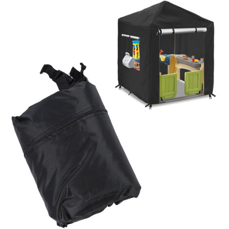 Housse de Protection pour Cabane de Jardin - Imperméable 420D Oxford Argenté - Anti-UV (1/5)