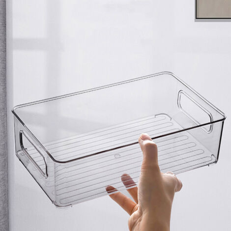 Organisateur Bureau Multifonction (Acrylique Transparent, Lot de 5) – Boîte Rangement Accessoires Cuisine & Home Décor (1/5)
