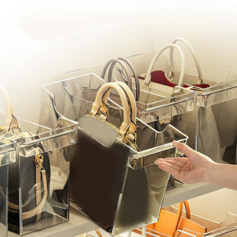Étui Transparent pour Sac à Main de Taille Petite - Organisateur Résistant à la Pression pour Placard 2014 (1/5)