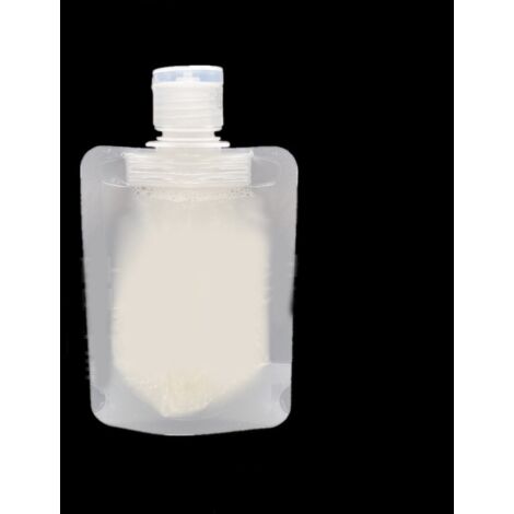 Poche à remplir vide pour shampooing et lotion cosmétique en plastique - 50ML - Modèle à bec spout PET/PA/PE réutilisable pour voyage (1/5)