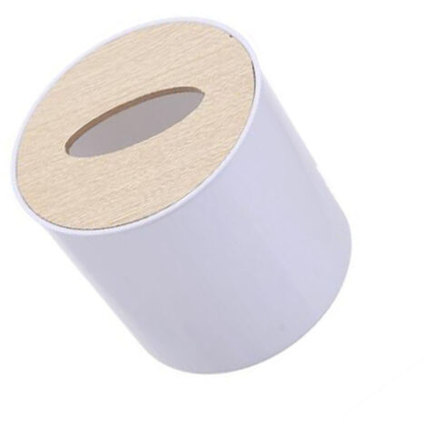 Porte-Rouleaux de Papier en Bois Grand Contenance - Pour Bureau et Maison (1/5)