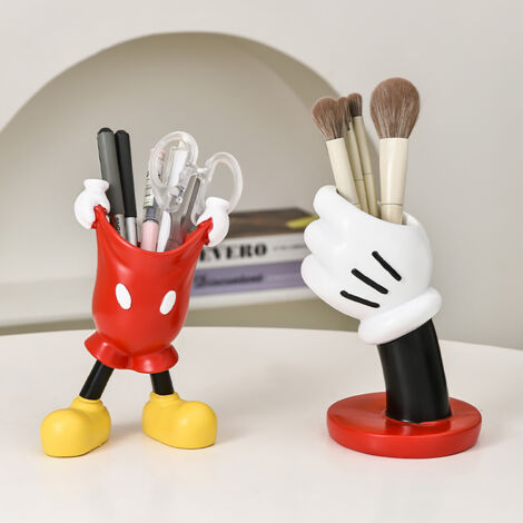 Cartoon Pen Holder Cute Anime Desktop Stationery Pen Storage Holder Ornaments Makeup Brush Holder (1/5)