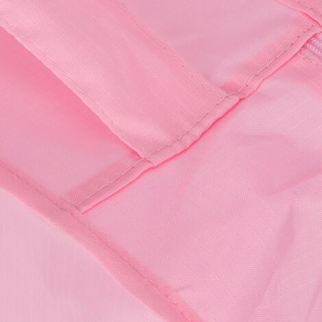 Organisateur de Voyage 6Pcs Ensemble en Nylon pour Sacs de Stockage et Tri de Vêtements avec Filet Transparent pour Sous-Vêtements - Taille Multiple (Pink) (1/5)