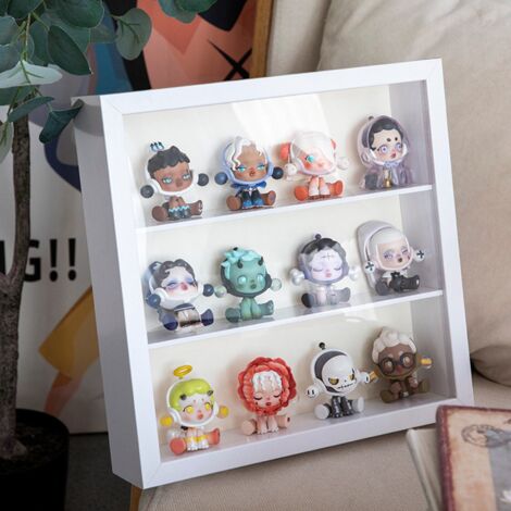 Vitrine à Collection Anime avec Double Séparation en Bois (1/5)