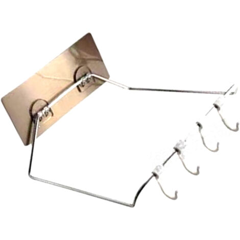 Support pour Bassin de Lavage en Acier Inoxydable - Mano - Installation Sans Perçage - Multifonction, Anti-Rouille, Porte-Téléphone et Accessoires (1/5)