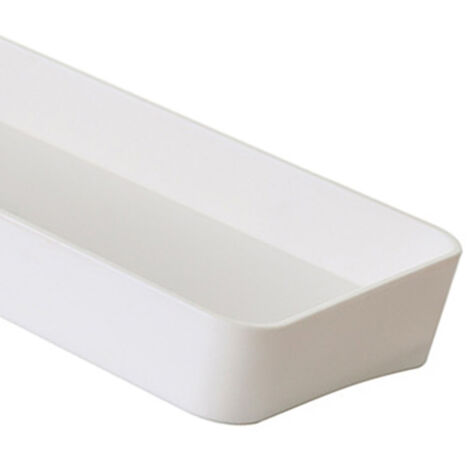 Pegboard Wall Organizer PS 150g Tableau perforé pour mur sans perçage avec fixation adhésive, blanc (1/5)