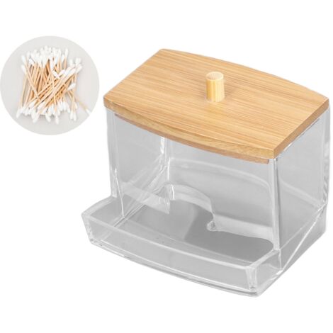 Boîte de Stockage Cosmétique et Bijoux - Transparent, Résistant, Facile à Utiliser avec Couverture - 108g (1/5)