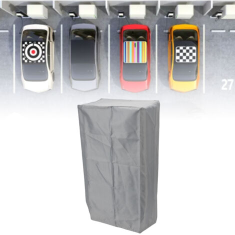 Housse de Protection pour Station de Charge de Véhicule Électrique en Oxford Couvrant Dust Rain Snow Sun Proof Gray (1/5)