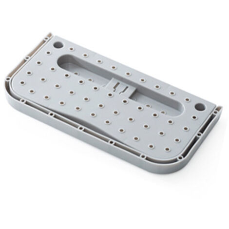 Porte-manteau de chaussures mural adhesif PP pliable Grey Size (1/5)