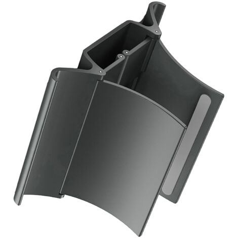 Porte-Laptop Vertical [Gravity Holder] Dock 3 en 1 PC ABS Silicone Blanc/Noir 13x12.5x9.5cm (1/5)