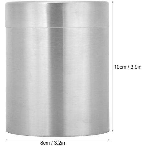 Boîte de Conservation Métal pour Thé Café 400ml Canister Cuisine Maison Étanche Anti-Humidité (1/5)