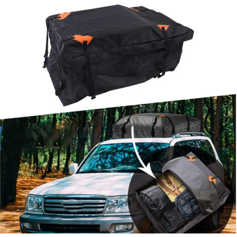 Sac de Rooftop pour Voiture 425L Oxford Imperméable Universel Portage Bagage Camping Voyage 600D (1/5)