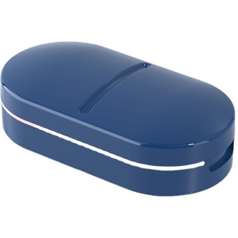 Coupe-Comprimé Portable Multifonction Légère et Durable avec Coupes Demi et Quart