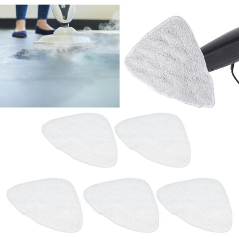 [Set de 5 pads] Fibre haute absorption Compatible nettoyeur vapeur Vileda et O Cedar [Recharge] (1/5)