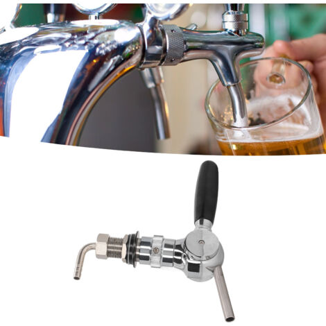 Robinet de Bière en Acier Inoxydable avec Contrôle de Flux sphérique pour Bar et Maison (1/5)
