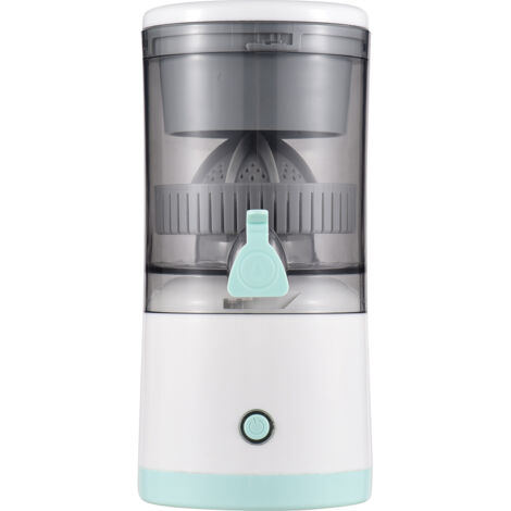 Centrifugeuse Electrique Portable Sans Marques Détachable et Lavable MDC1 avec Batterie USB pour Orange Citron Pomme Tomate Raisin en ABS Vert, Kit Complet.