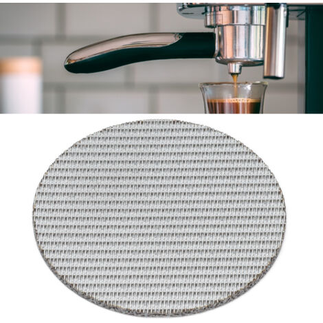 Écran de Portafiltre Café 316 Stainless Steel 51mm 50μm Filtre Puck pour Extraction Parfaite (1/5)