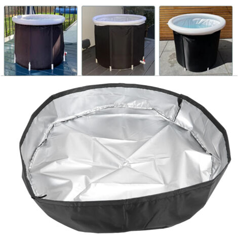 [Housse pour Bain de Glace] - Housse Imperméable Oxford 420D Anti-UV Anti-Froid Anti-Poussière pour Baignoire de Glace Outdoor - Avec Cordon de Serrage et Sac de Stockage (1/5)