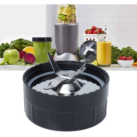 Pièces de Blender [Lame Croisée à 4 Fins] pour Modèle MB 250W - ABS + Acier Inoxydable 8.7x8.7x6.1cm (1/5)